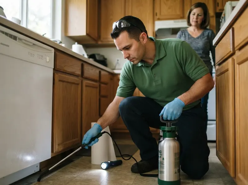 Cockroach Extraction and Sanitization in Kirkland, WA